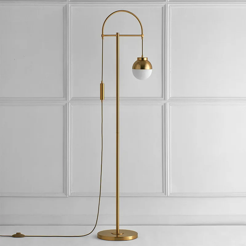 

Светодиодная Напольная Лампа в скандинавском стиле, железные дизайнерские светильники для гостиной, спальни, кабинета, современное домашнее прикроватное освещение, стоячий светильник