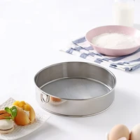 304 stainless steel%c2%a0mesh flour sifting sifter sieve strainer colander penapis tepung baking tools