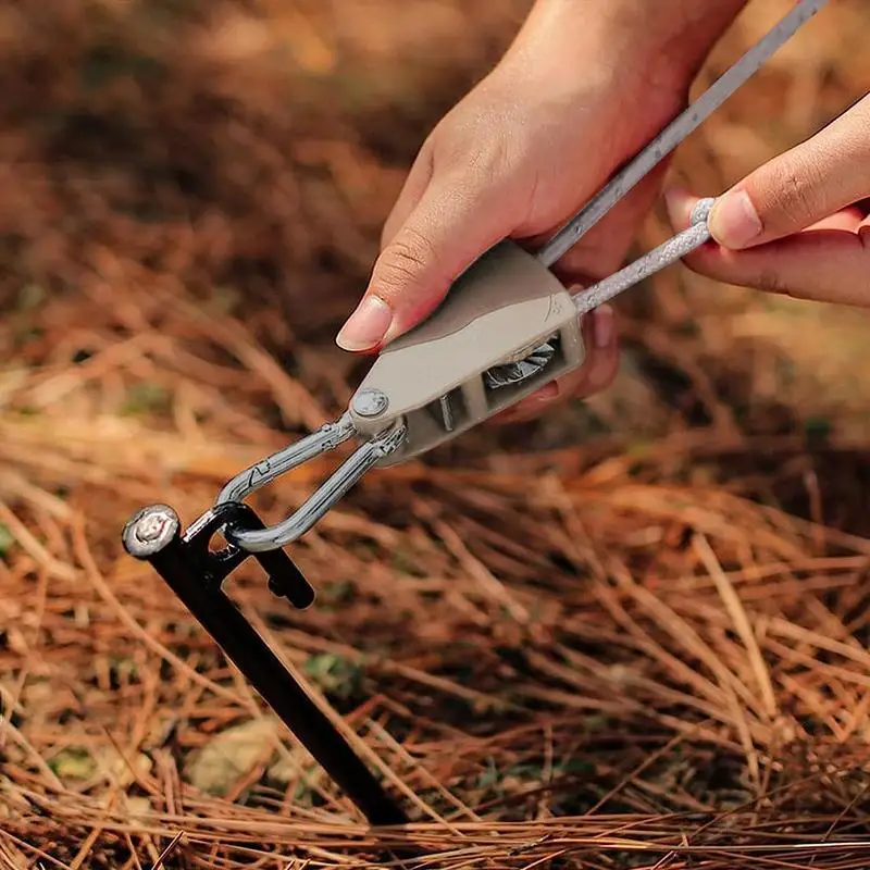 Шнур для кемпинга регулируемый водонепроницаемый светоотражающий шнур палатки