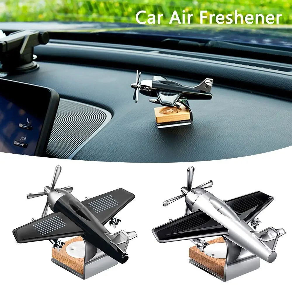 Ароматический диффузор для ароматерапии, украшение самолета на солнечной батарее, аксессуары для интерьера автомобиля, освежитель воздуха, украшение для самолета