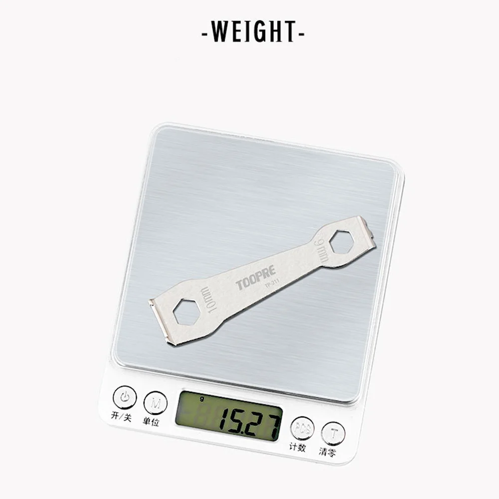 

Bicycle Chain Ring Fixed Nut Crankset Bolt Peg Spanner Wrench Repair Tool Steel Hand Tools Easy To Use And Operate