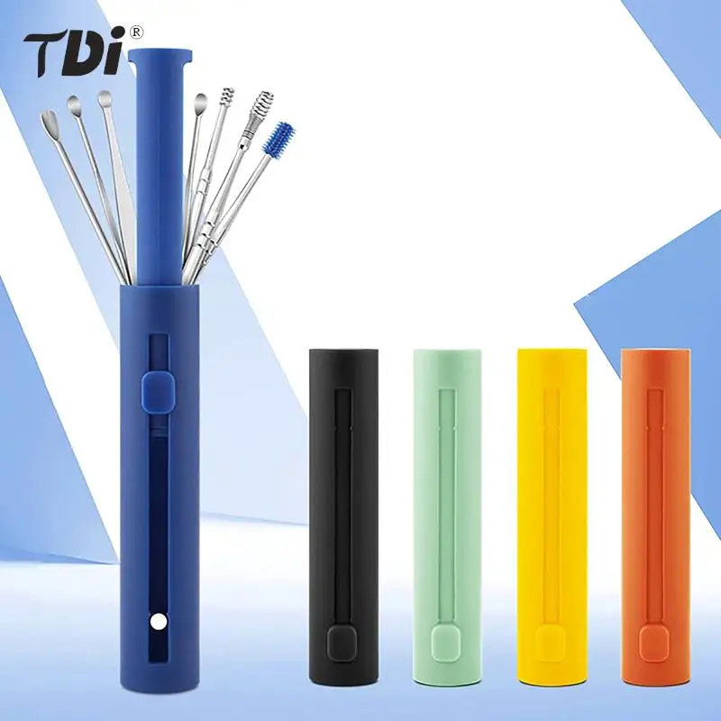 

Набор ушных палочек из нержавеющей стали, 6/7 шт./комплект