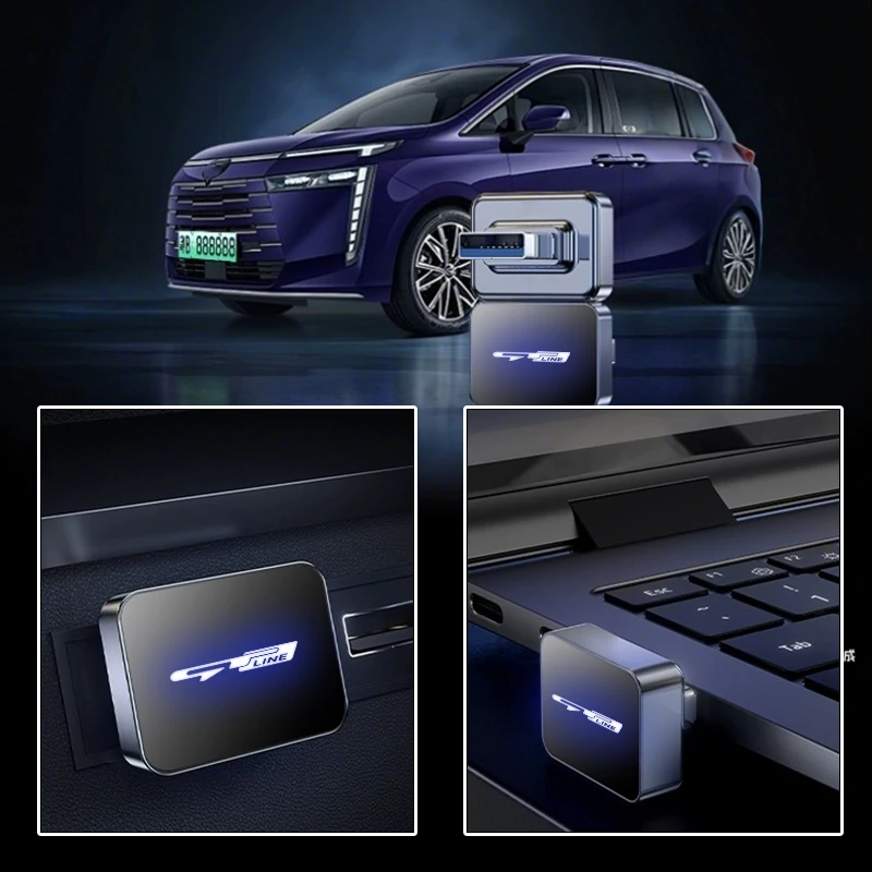 Фото Автомобильные аксессуары, металлический флэш-накопитель USB Type-C, Memory Stick Music Saver для KIA Sportage Rio Ceed Niro Soul Stonic Proceed Picanto №5