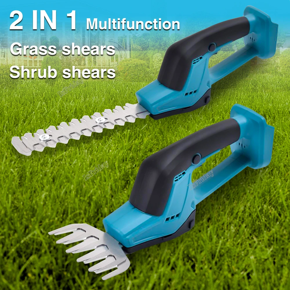 Electric Grass Trimmer Pruning Saw Shrub Shear Hedger Power Tools For Makita 18v Battery