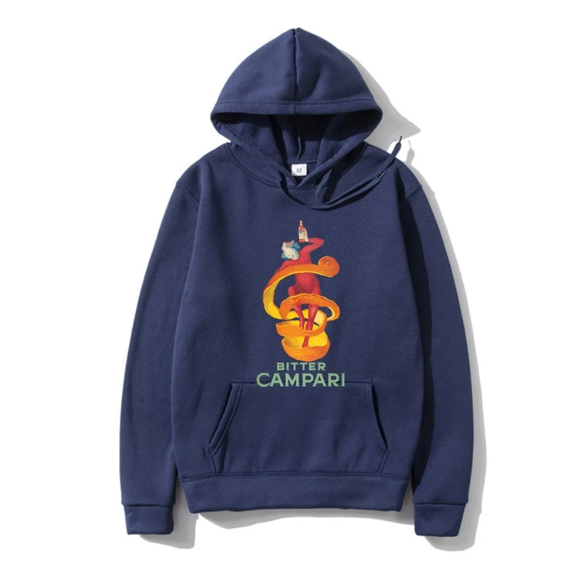 

Bitter Campari Poster Screw Neck Outerwear For Men Black