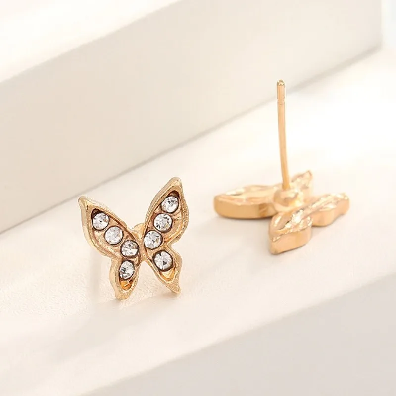 Милые милые CZ дизайнерские комплекты ювелирных изделий с бабочкой для женщин