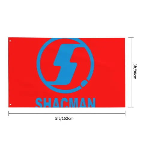 SHACMAN Гордость Флаг 90x150см