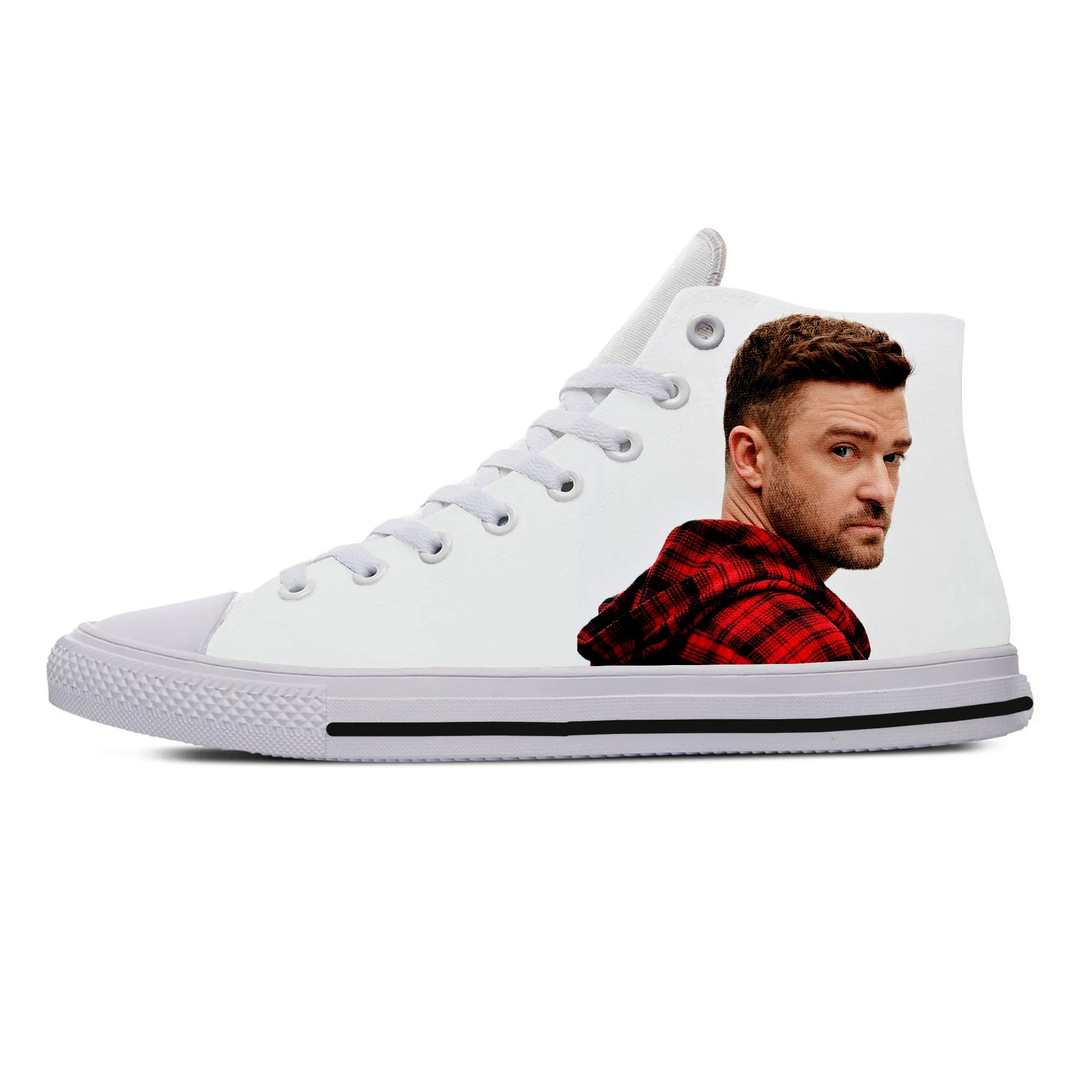 

Hot Summer Fashion Justin Timberlake High Sneakers Men Women High Quality Handiness Casual Shoes Lightweight Latest Board Shoes