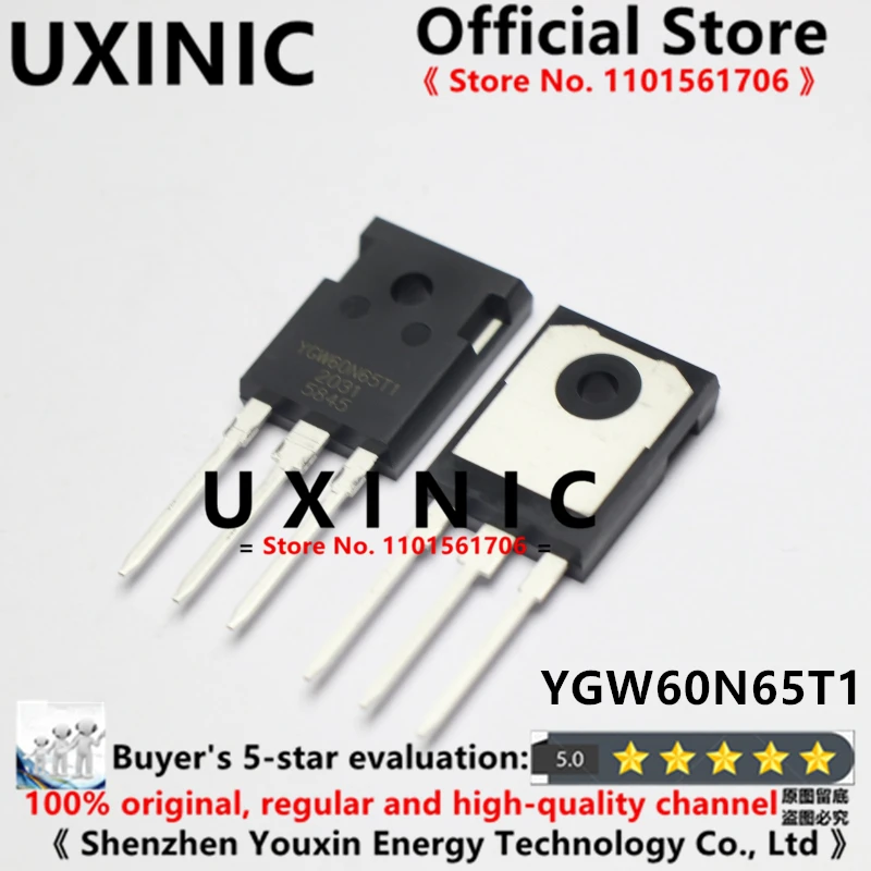 

UXINIC 100% новая импортная оригинальная лампа GW60N65T1 TO-247 IGBT