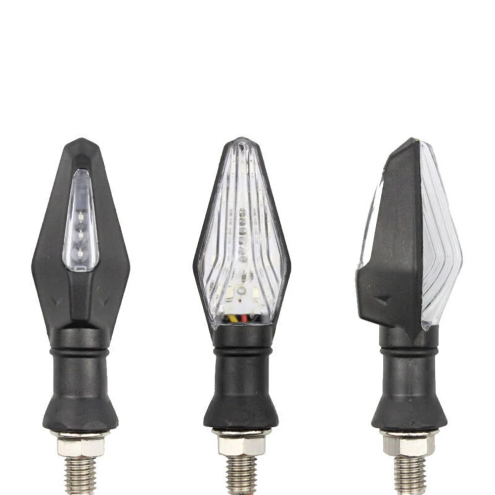 Универсальный индикатор поворота мотоцикла желтого и синего цвета 12 светодиодов