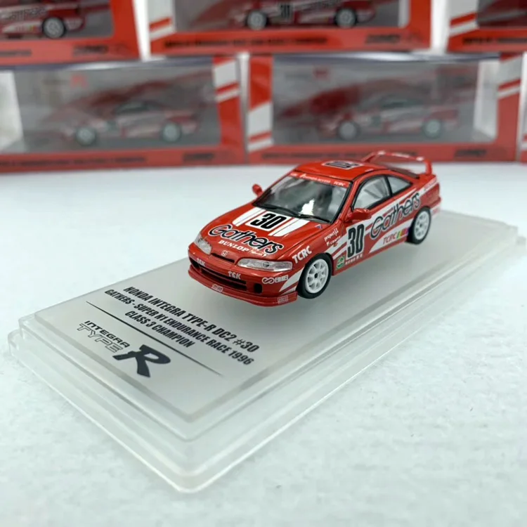 

INNO 1:64 Honda DC2 INTEGRA TYPE-R 1996 alloy car model collection decoration gift