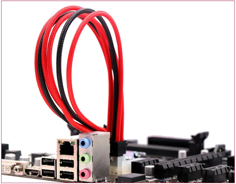Кабель-удлинитель для видеокарты 18AWG PCIE6P 300 мм 30 см 1 фут