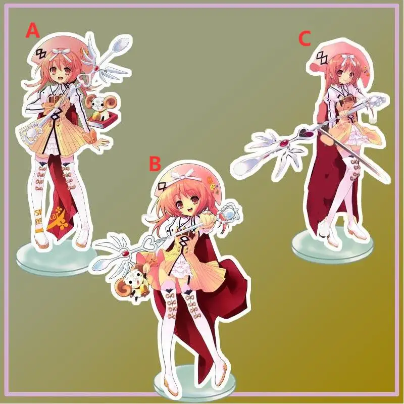 

Anime Stand Nanatsuiro Drops Akihime Sumomo Acrylic Figure Display desktop decoration 15cm
