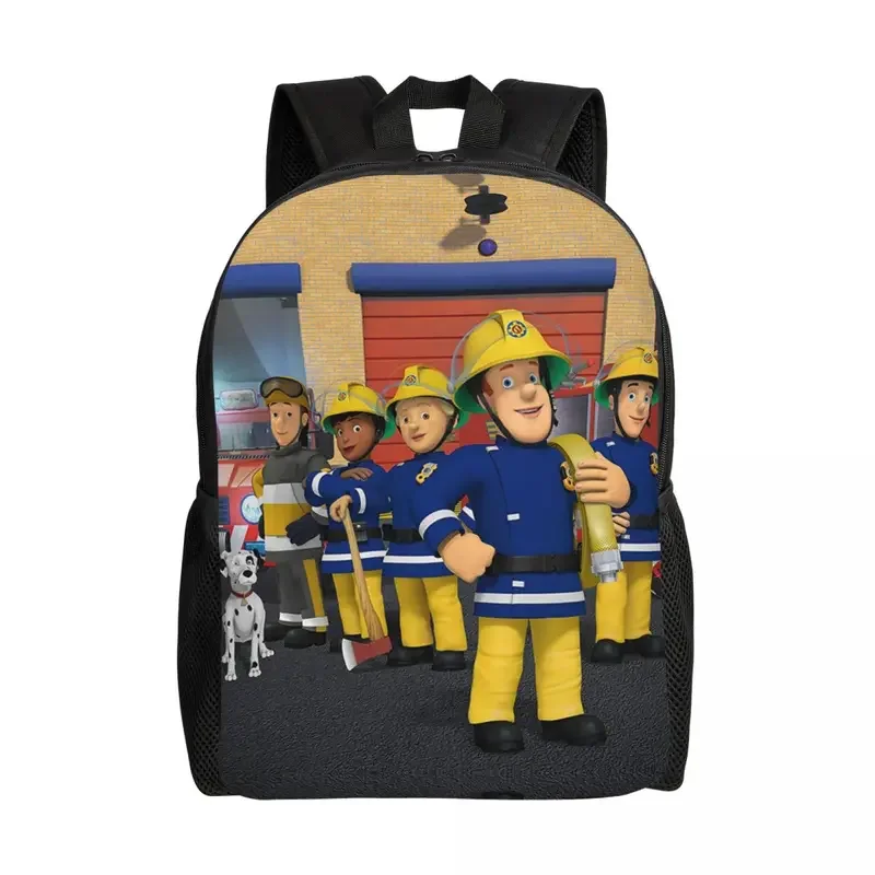 Фото Индивидуальные рюкзаки Sam Fireman для мужчин, женщин, школьников, студентов колледжа, сумки для 15-дюймовых ноутбуков №1