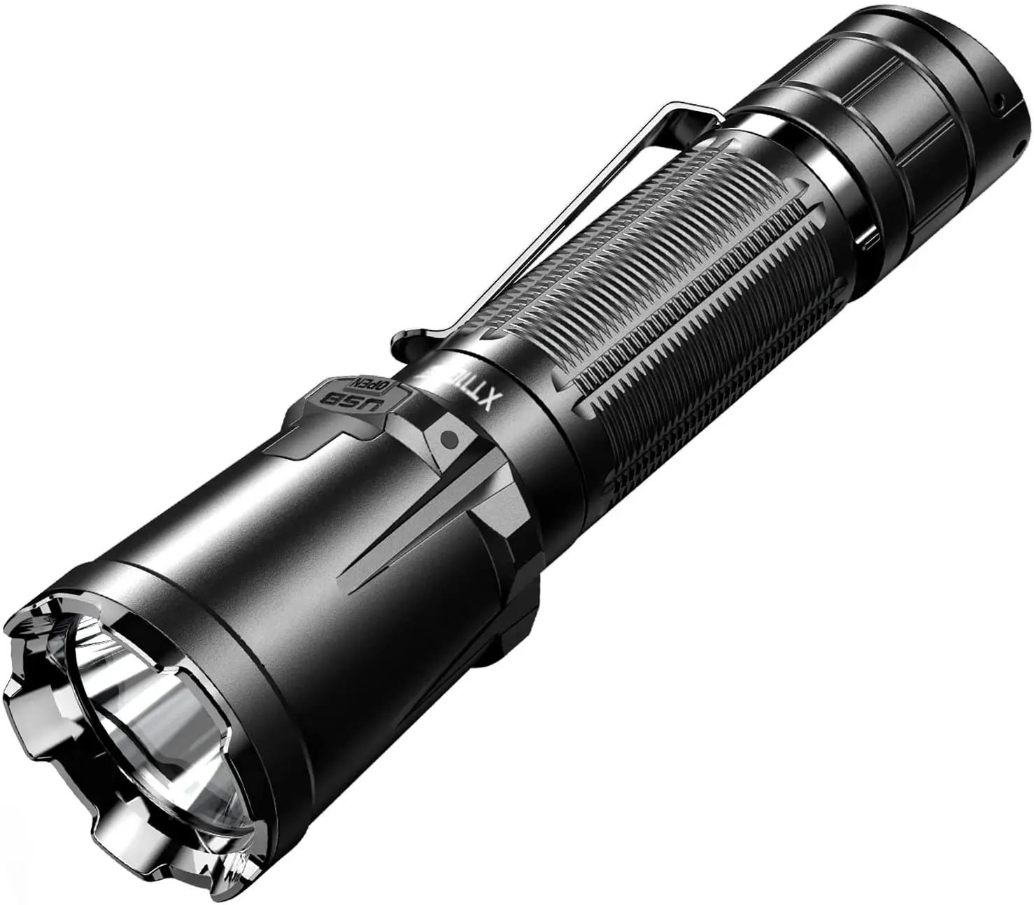 

XT11GT Pro V2 3300 Lumens USB C Rechargeable Tactical Flashlight with 3100mAh Battery
