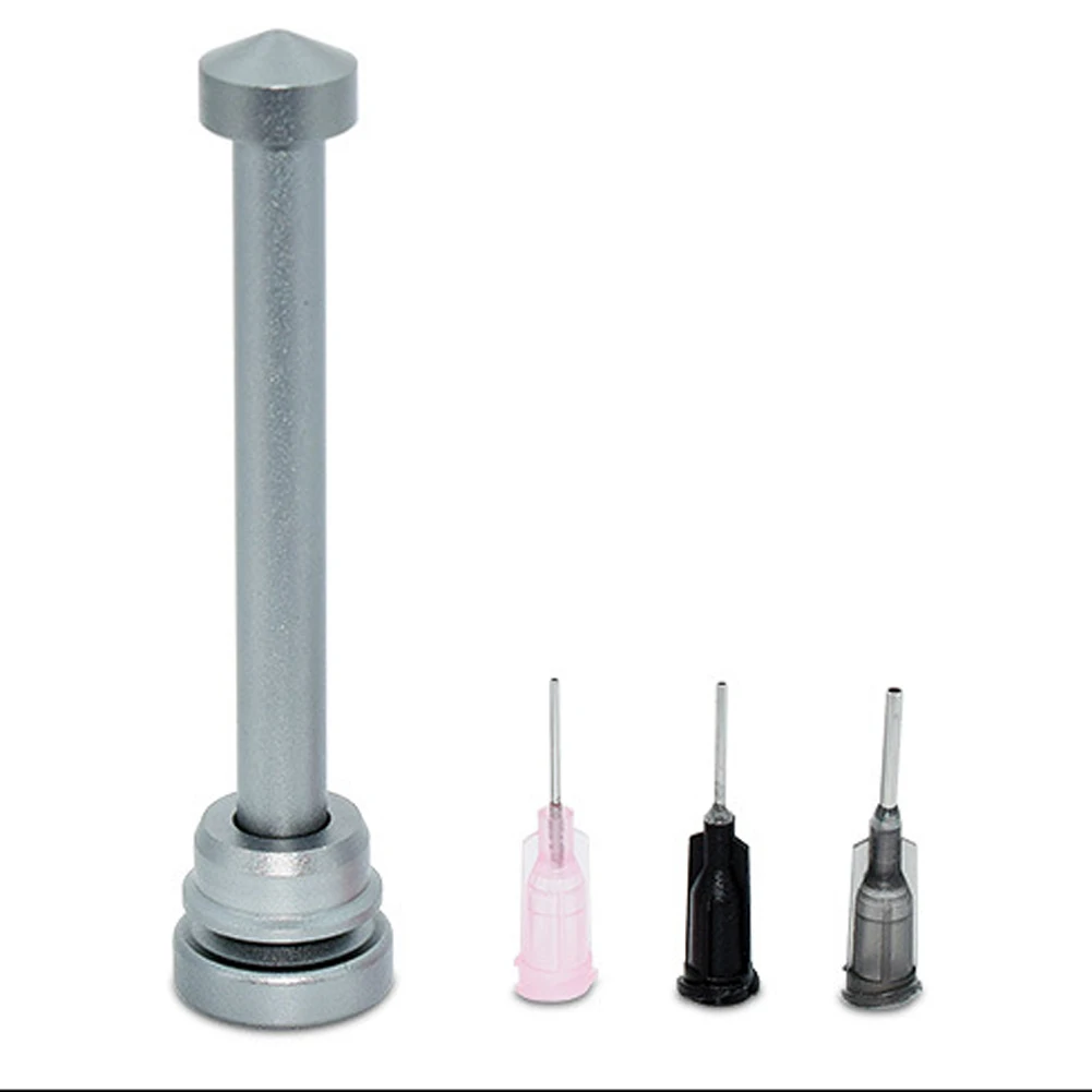 

Aluminum Booster Silver Universal 10cc Syringe Flux Booster Rod Flux Paste With Replacement Needle Tips Dispensing Needles