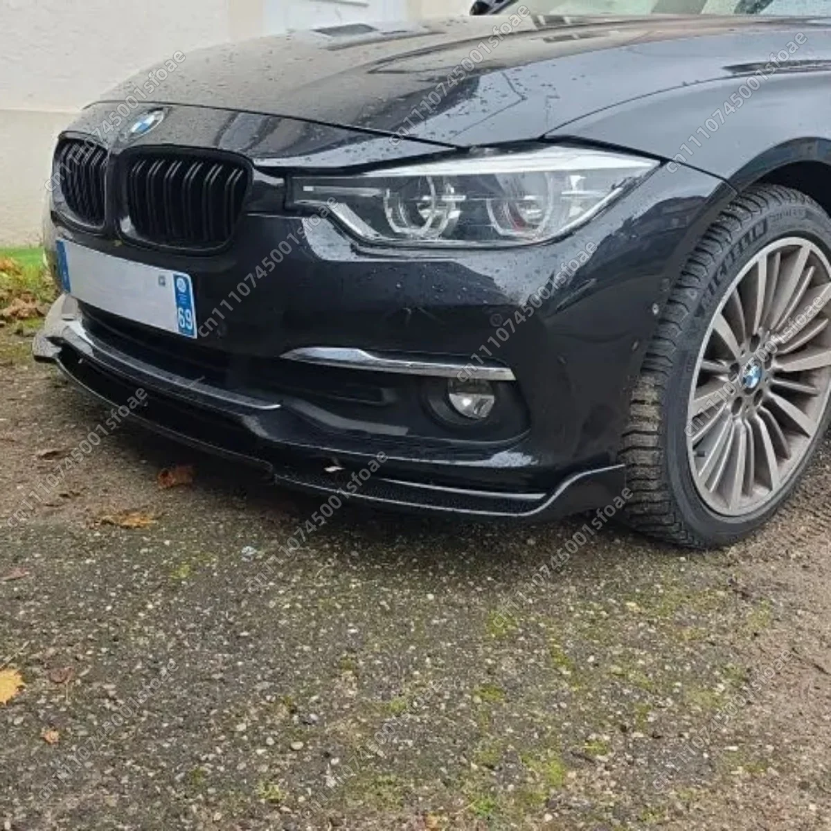 Фото Передний сплиттер-диффузор (губа) для бампера, комплект обвеса для BMW 3 серии F30 F31 335i 330d 325d 328i 2013-2019, тюнинг кузова автомобиля №4
