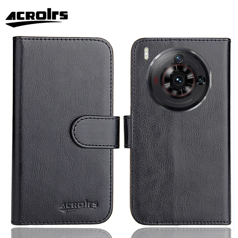 Чехол для ZTE Nubia Z50S Pro 6 78 дюйма цветов роскошный ультратонкий модный кожаный