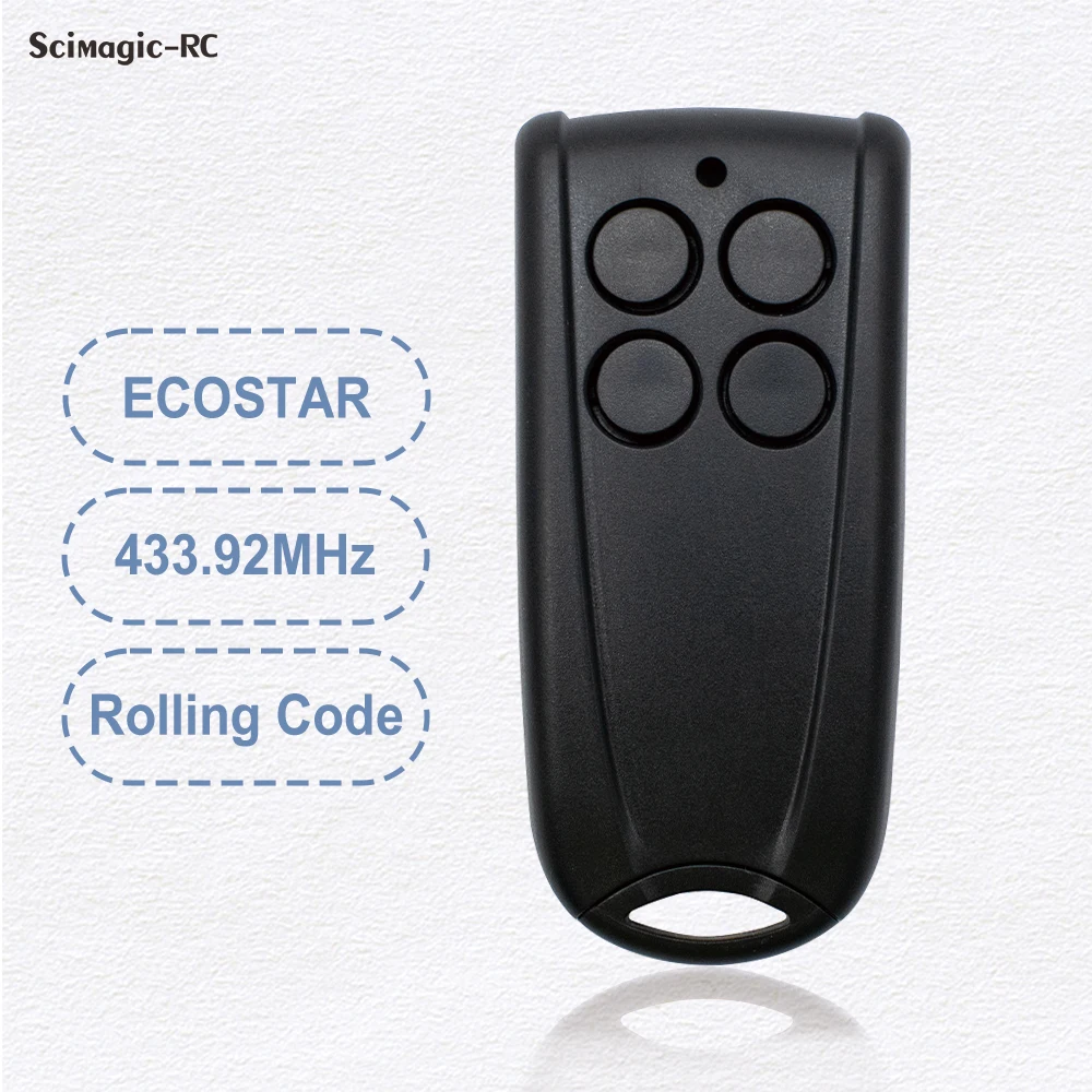 

Hormann Ecostar Rsc2 Garage Door Remote Control 100% Compatible Replace 433mhz Motor Liftronic 500 700 800