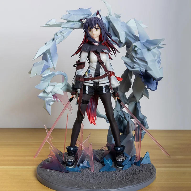 

28cm Anime Figure Arknights Texas Elites 2 Model Dolls Figurine Action Figures Beautiful Girl Decorative Collectible Adult Toy