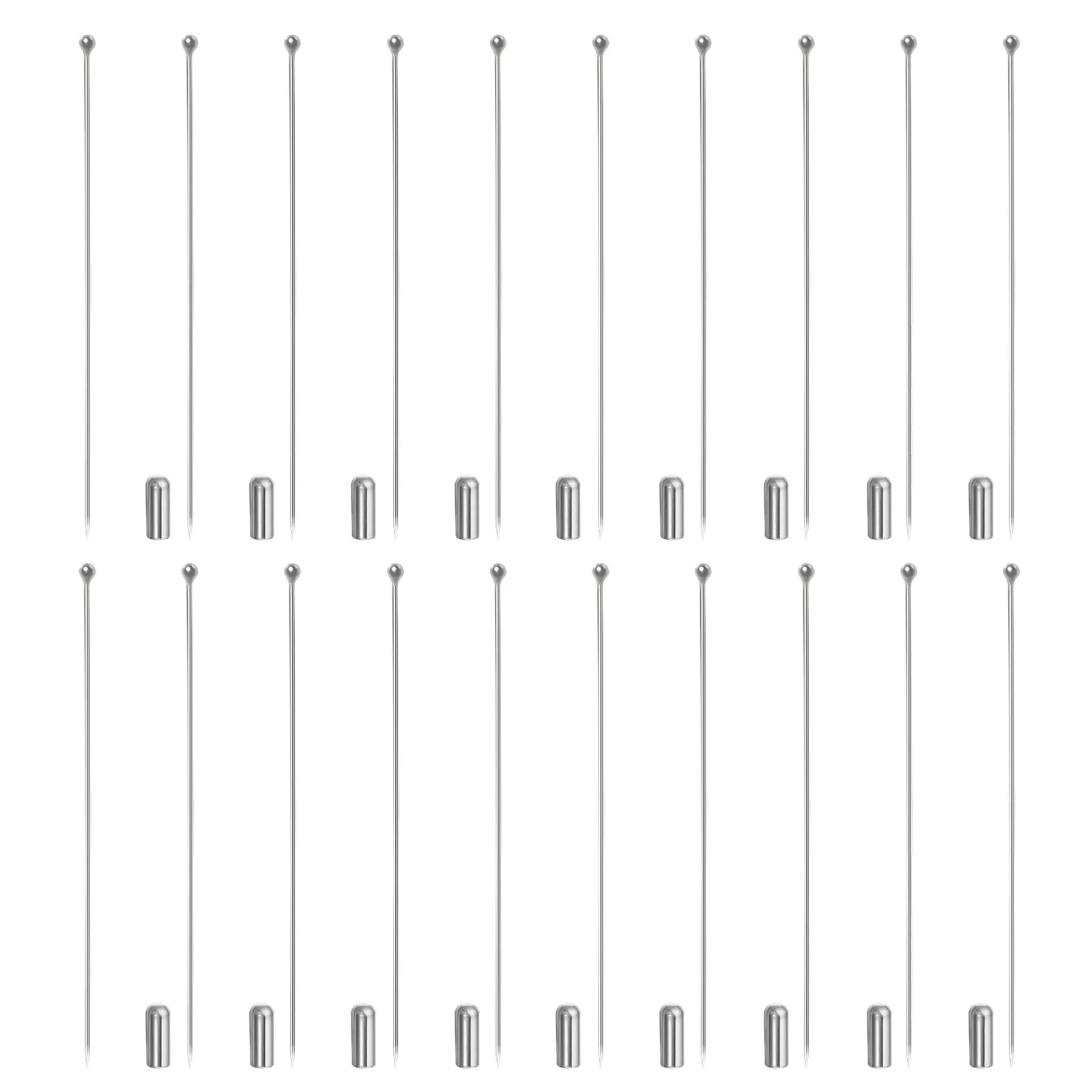 

20pcs Lapel Stick Pin Copper Lapel Dress Brooches Hat Pin Stick Pin DIY Jewelry Making Craft Buttonhole Butterfly clasp