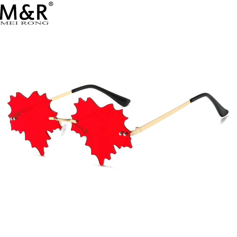 Новинка 2024 Женская безрамочная Солнцезащитная оправа с персонализированными