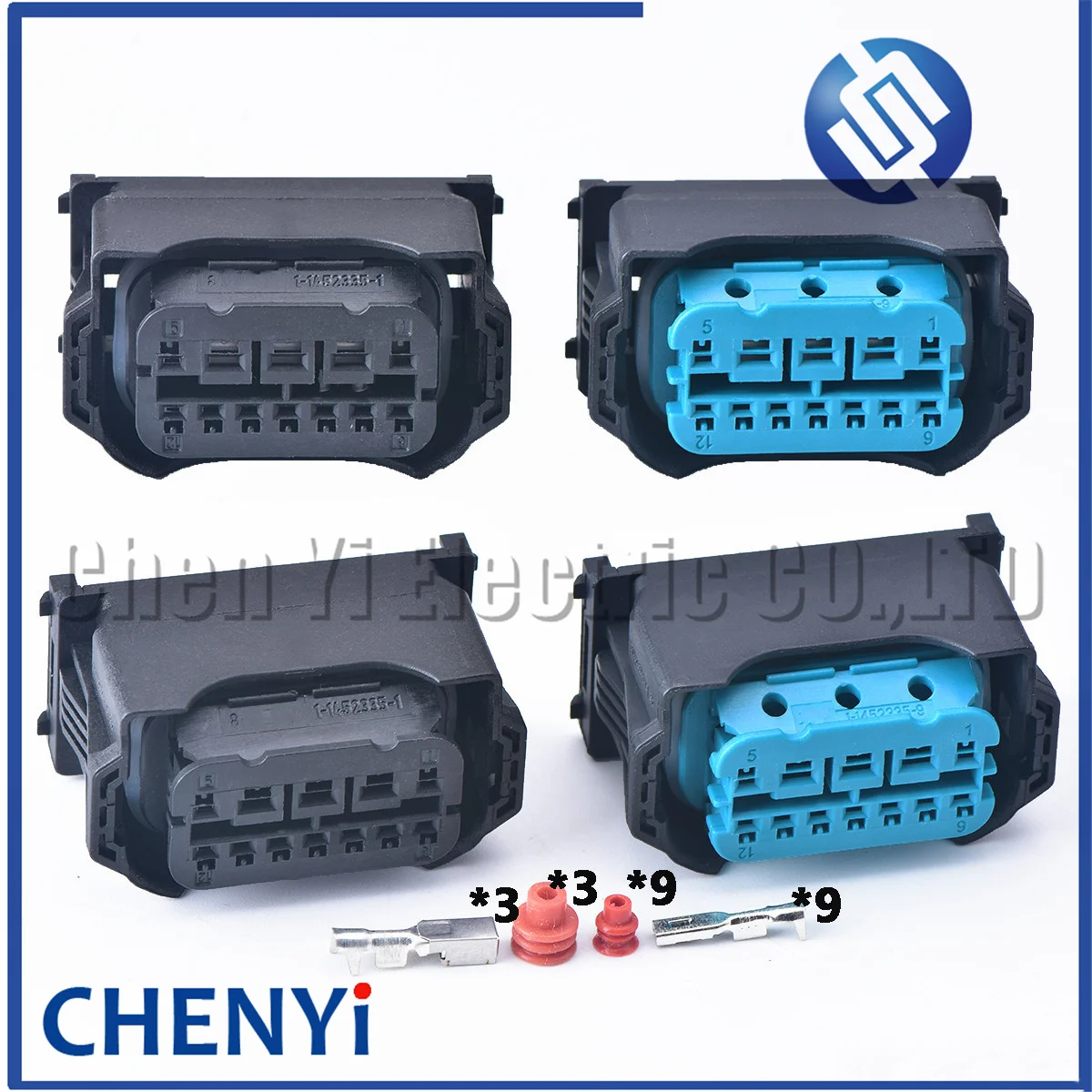 

12 Pin/way Led Lamp Headlight waterproofing Plug For X1 X3 X5 F15 X6 F01 F02 E63 E64 E90 E92 Head Light Connector 61132359991