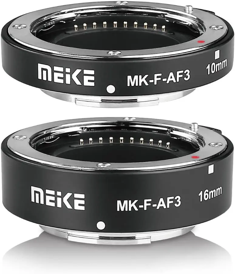 Фото Макро-удлинительная трубка Meike MK-F-AF3 из цельного металла с байонетным креплением 10 мм/16 мм для X-T30/20/10, XT4/3/2/1, X-H1, X-Pro2, X-E3, X-A2, X-E2, X. №2