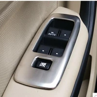 for ford everest endeavour 2015 2016 2017 stainless steel interior door armrest window switch buttons cover trims