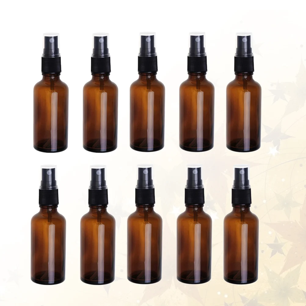 

Spray Travel Empty Amber Mist Mini Pump Size Liquid Cleaning Clear Refillable Fine Atomizers Container Water Oil Face Makeup