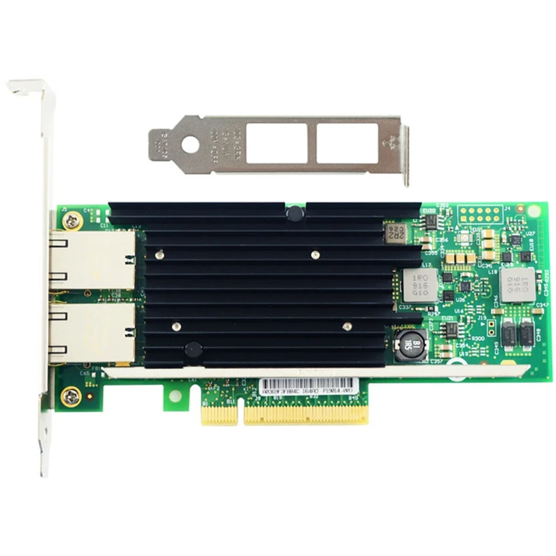 High Performance NIC X540-T2 With X540 Chipset 10Gbs, RJ45 Dualport PCI-Ex8 Server Desktop Network Card
