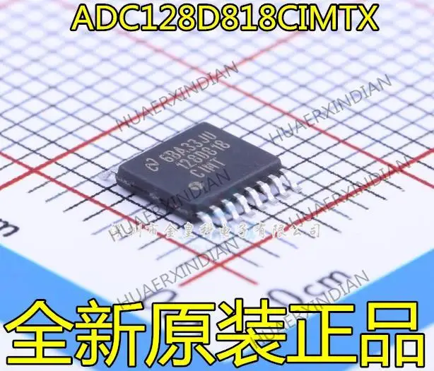 

10 шт. новый оригинальный ADC128D818CIMTX/NOPB TSSOP16