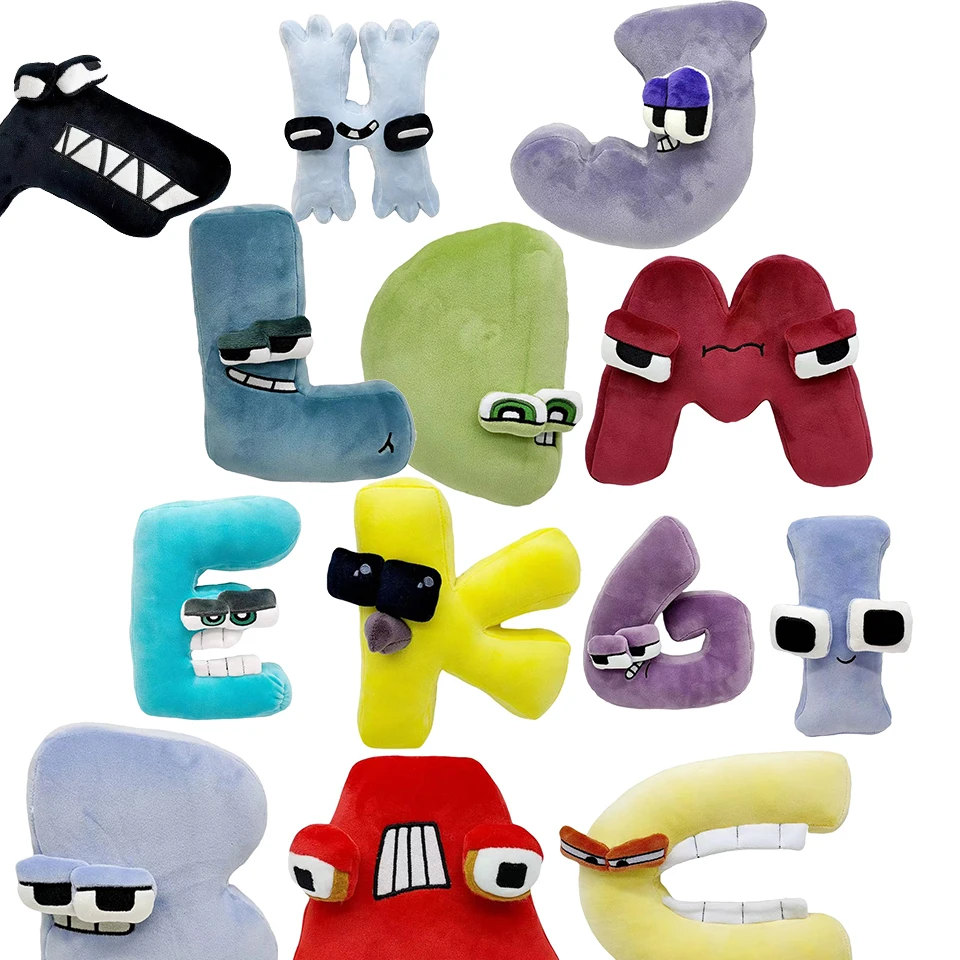 

Hot Alphabet Lore But are Plush Toy Stuffed Animal Plushie Doll Toys Gift for Kids Children (A-Z)