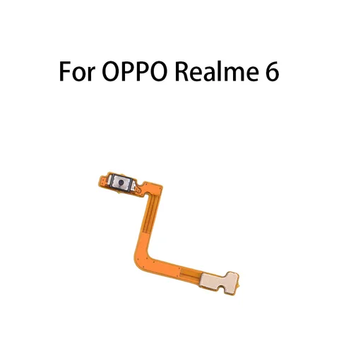 Кнопка включения и выключения питания гибкий кабель для OPPO Realme 6