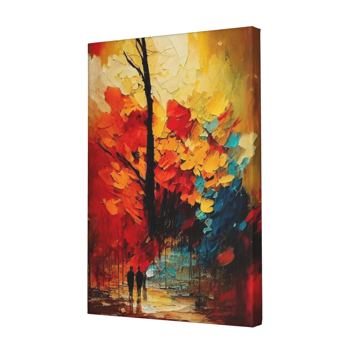 

Seasons Canvas Frameless Painting With Metal Hooks Decorative Birthday Gift Delicate Customizable