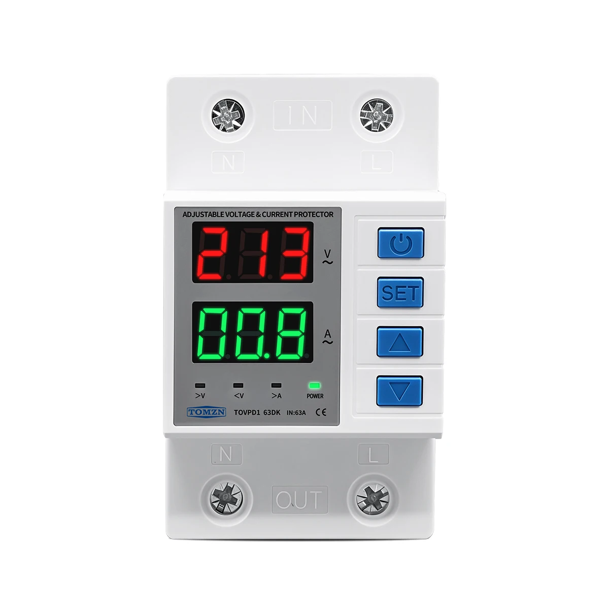 

Защитник напряжения TOMZN TOVPD1-63DK 63A