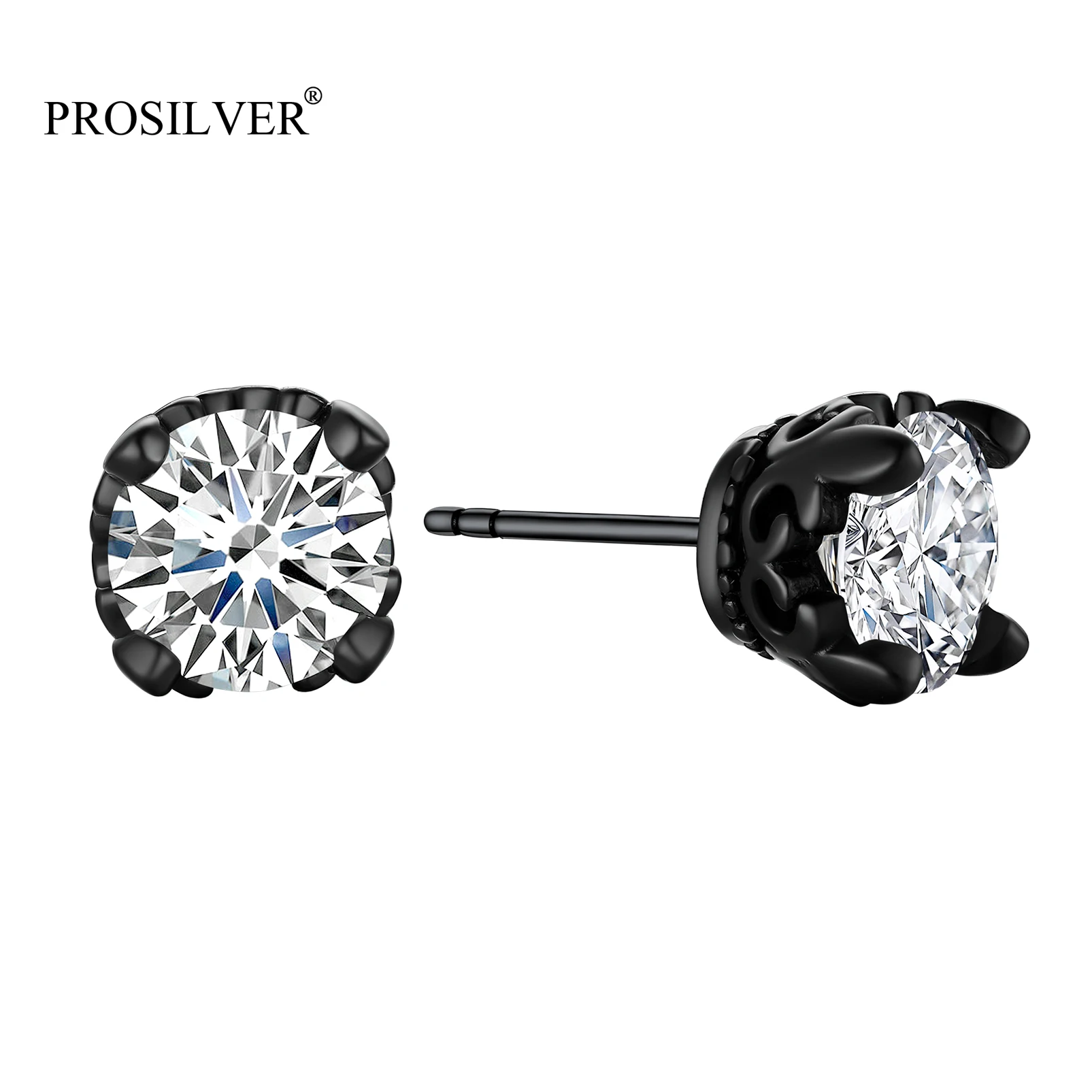 

Винтажная кельтская Корона PROSILVER из стерлингового серебра 5 мм/7 мм с белым кубическим цирконием, изящный женский подарок на день рождения ...