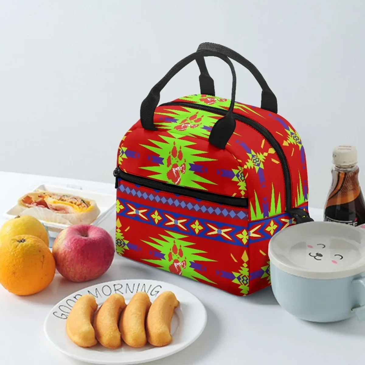 FORUDESIGNS женский термобокс с геометрическим этническим узором легкий изоляционный