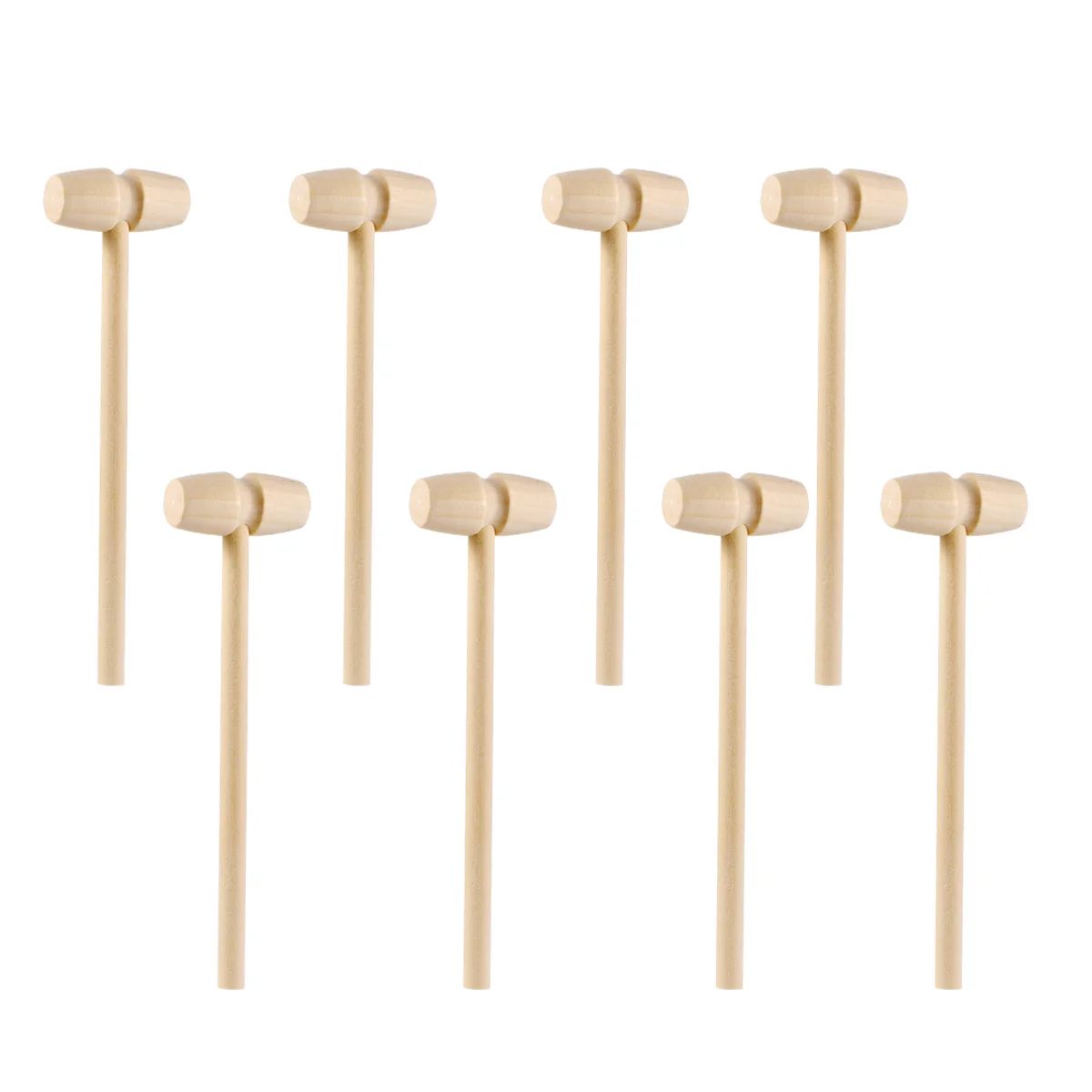 

20pcs Wooden Hammers Creative Gavel Toys Educational Toy Infant Beat Toy for Girls Boys Infants Children