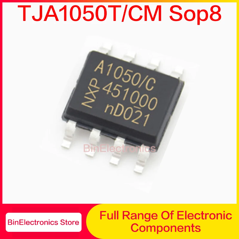 

5 шт., TJA1050T, TJA1050 sop-8, Новая фотография