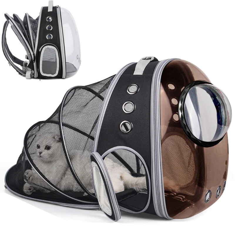 

Cat Bag Breathable Portable Pet Carrier Bag Dog Cat Backpack Travel Space Capsule Cage Pet Transport Bag Carrying For Cats