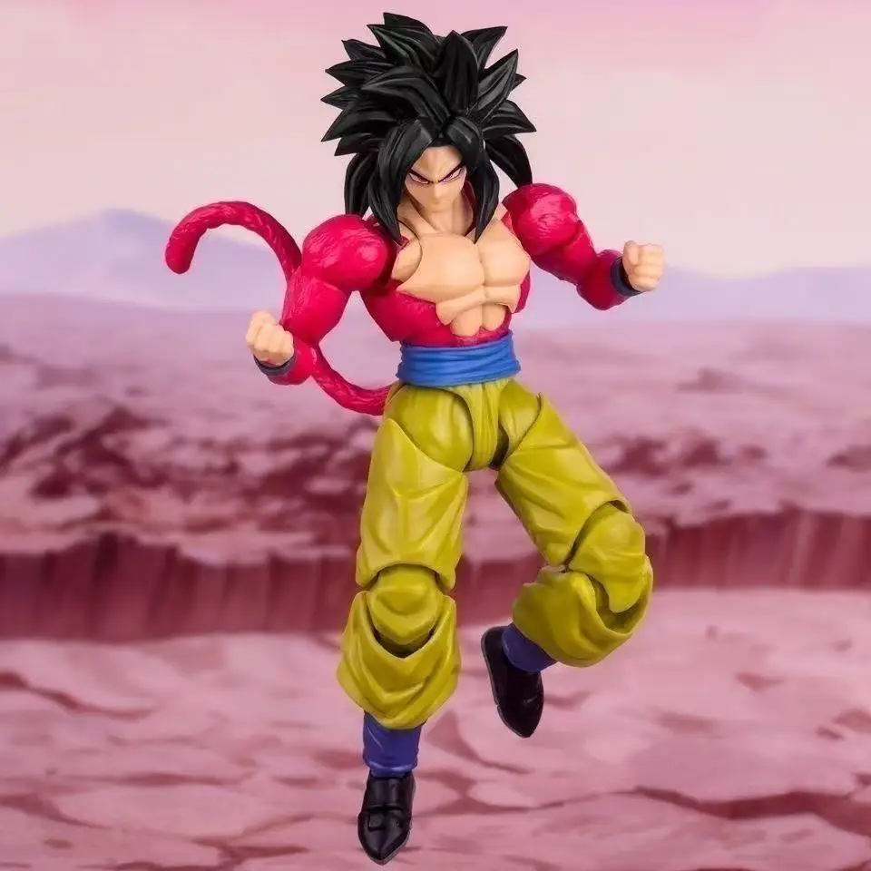 Фото Demoniacal Fit Untame Power Unleash Nature SSJ4 Гоку 1/12 Подвижная фигурка Драгонболл Коллекционная игрушка В наличии №2