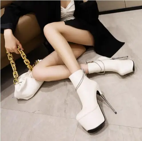 

Женские высокие сапоги до колена, черные, синие, бежевые сапоги из мягкой кожи с квадратным носком, высокие рыцарские сапоги на среднем каблуке в странном стиле