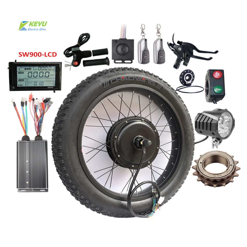 Новый комплект для электровелосипеда 20 дюймов 24 дюйма 26 27 5 700c 28 29 5000 Вт двигателя