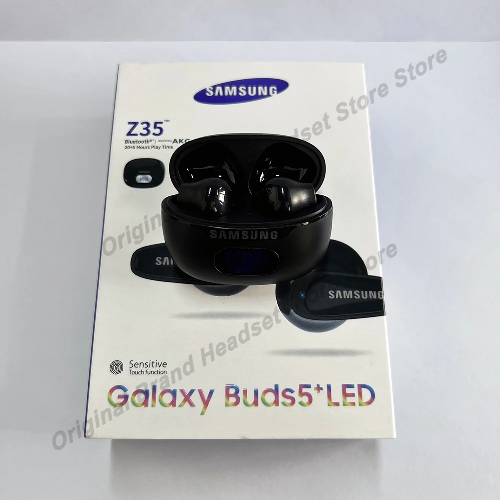 Оригинальная Беспроводная Bluetooth-гарнитура Samsung Galaxy Buds5 + со светодиодной