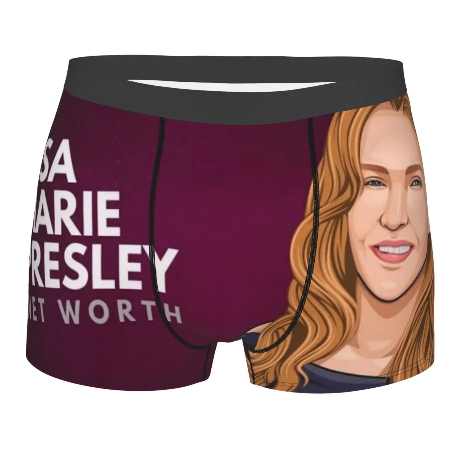 

Lisa Marie Presley 2179 Boxer Briefs Sexy Men Bulk Men's Sexy Man Underwear Boxer Shorts Woman Polyester Underwearmens U Pouch