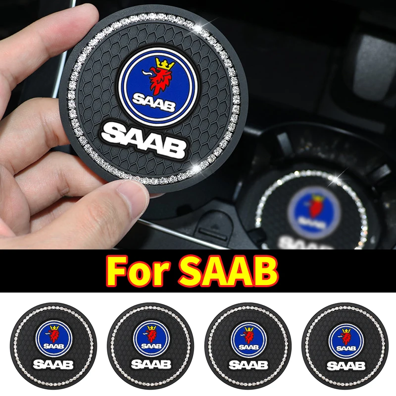 

2 шт., нескользящий автомобильный коврик для бутылки с водой