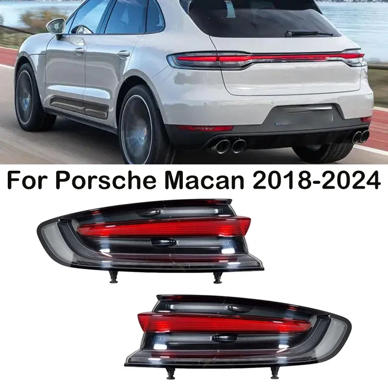 Новый! Для Porsche Macan 2018-2024 светодиодный задний фонарь заднего бампера указатель