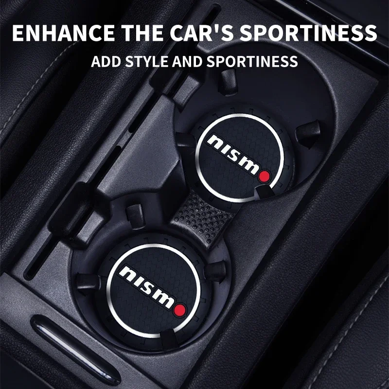 Автомобильный держатель для чашки нескользящий коврик салона автомобиля