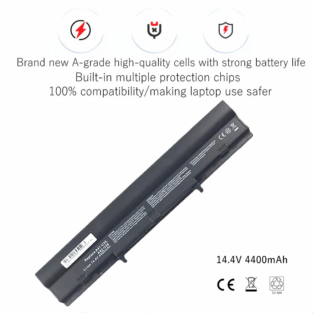 Фото Аккумулятор для ноутбука Asus U32 U32J U32JC U32U U36 U36J U36JC U36S U36SD U36SG A42-U36 A42U36 A41-U36 A41U36 №1